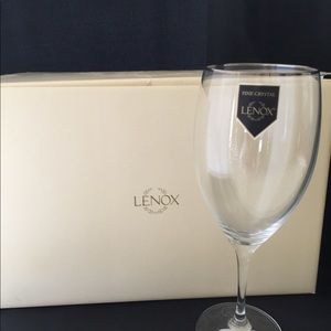 Lenox Lead Crystal All-Purpose Glasses NWT